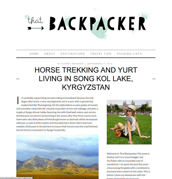 Horse trekking and yurt living in Song Kol Lake